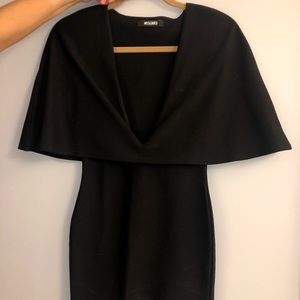 COPY - Pretty Little Thing black plunge neck dress